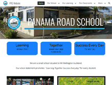Tablet Screenshot of panamard.school.nz