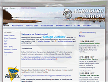 Tablet Screenshot of ngunguru.school.nz