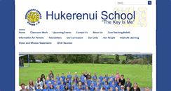 Desktop Screenshot of hukerenui.school.nz