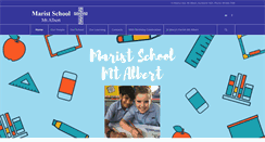 Desktop Screenshot of marist.school.nz