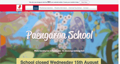 Desktop Screenshot of paengaroa.school.nz