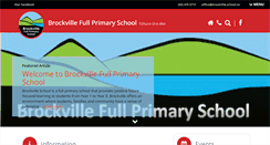 Desktop Screenshot of brockville.school.nz