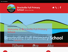 Tablet Screenshot of brockville.school.nz