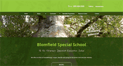 Desktop Screenshot of blomfield.school.nz