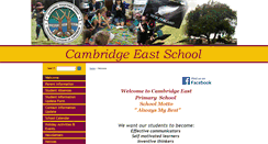 Desktop Screenshot of cambridgeeast.school.nz
