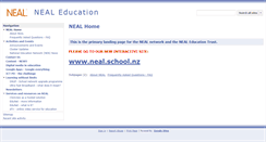 Desktop Screenshot of google.neal.school.nz