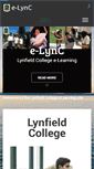 Mobile Screenshot of moodle.lynfield.school.nz