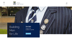 Desktop Screenshot of kingshigh.school.nz