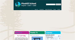 Desktop Screenshot of pinehill.school.nz