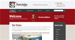 Desktop Screenshot of oteha.school.nz