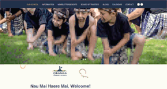 Desktop Screenshot of oranga.school.nz