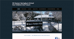 Desktop Screenshot of mtss.school.nz