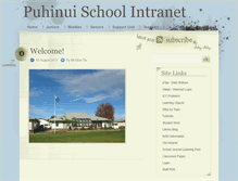 Tablet Screenshot of intranet.puhinui.school.nz