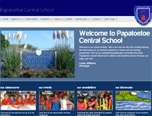 Tablet Screenshot of pcs.school.nz