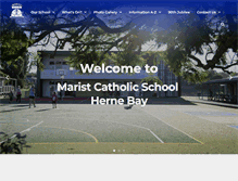 Tablet Screenshot of maristhernebay.school.nz