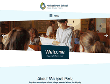 Tablet Screenshot of michaelpark.school.nz