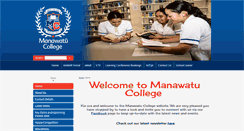 Desktop Screenshot of manawatucollege.school.nz