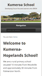 Mobile Screenshot of kumeroa.school.nz