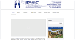 Desktop Screenshot of kingswaypreschool.school.nz