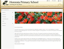 Tablet Screenshot of hororata.ultranet.school.nz