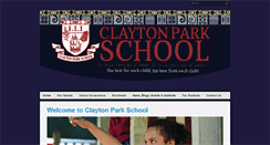 Desktop Screenshot of claytonpark.school.nz
