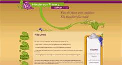 Desktop Screenshot of hendersonprimary.school.nz