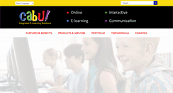 Desktop Screenshot of cabu.school.nz