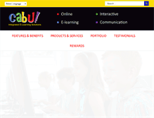 Tablet Screenshot of cabu.school.nz