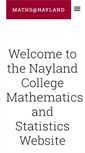 Mobile Screenshot of maths.nayland.school.nz