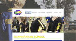 Desktop Screenshot of otamarakau.school.nz