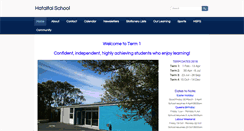 Desktop Screenshot of hataitai.school.nz