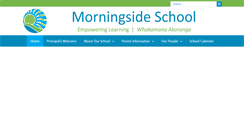 Desktop Screenshot of morningside.school.nz