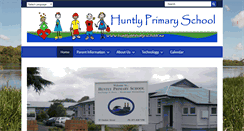 Desktop Screenshot of huntlyprimary.school.nz