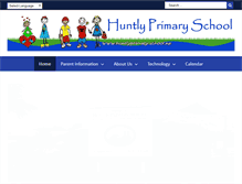 Tablet Screenshot of huntlyprimary.school.nz