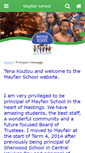 Mobile Screenshot of mayfair.school.nz