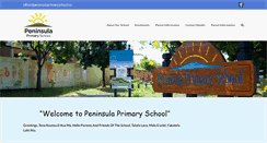 Desktop Screenshot of peninsulaprimary.school.nz