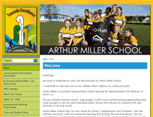 Tablet Screenshot of ams.school.nz