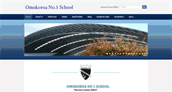 Desktop Screenshot of omokoroa.school.nz