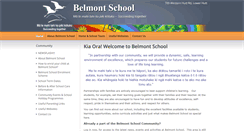 Desktop Screenshot of belmont-lowerhutt.school.nz