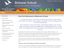 Tablet Screenshot of belmont-lowerhutt.school.nz