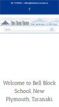 Mobile Screenshot of bellblock.school.nz