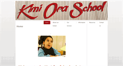 Desktop Screenshot of kimiora.school.nz