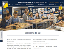 Tablet Screenshot of bbi.school.nz