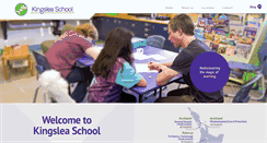 Desktop Screenshot of kingslea.school.nz