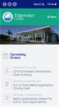 Mobile Screenshot of edgewater.school.nz