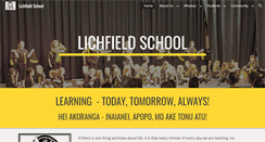 Desktop Screenshot of lichfield.school.nz