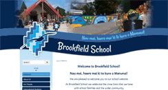 Desktop Screenshot of brookfield.school.nz