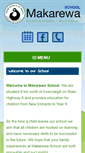 Mobile Screenshot of makarewa.school.nz