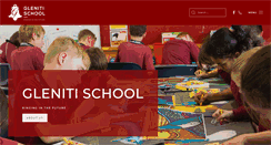 Desktop Screenshot of gleniti.school.nz