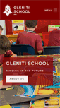 Mobile Screenshot of gleniti.school.nz
